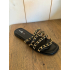 Zwarte slippers marquiiz 